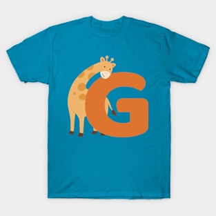 Animal alphabet G T-Shirt